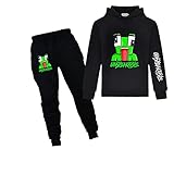 Dresmannst Jungen Hoodie und Hose 2 Stück Pullover Sweatshirt Anzug für...