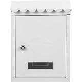 MAGICLULU Vintage Briefkasten aus Robustem Metall Wandmontierter...