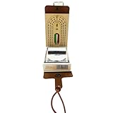 Cribbage Board Game Set – Board Cribbage Wood Cribbage mit Schutzhülle...