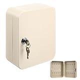 Alipis Schlüsselschrank aus Eisen mit 20 Haken Abschließbare...