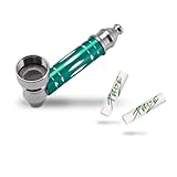 Ornament Pipe - Rauchpfeife Tabakpfeife mit Aktivkohle Fach - inklusive...