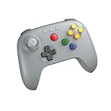 8BitDo 64 Bluetooth Controller for Analogue 3D, Switch, Switch 2, Windows,...