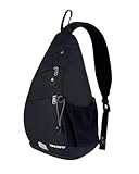 WATERFLY Sling Bag Crossbody Backpack Schulterrucksack mit verstellbarem...