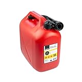 Benzinkanister - 10 Liter - aus Polyethylen - Kraftstoffkanister für...