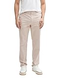 TOM TAILOR Chino Hose mit Leinenanteil, Sapphire Blue Chambray, 34/36