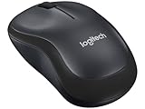 Logitech M220 SILENT Kabellose Maus, 2,4 GHz mit USB-Empfänger, 1000 DPI...