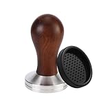 BUCOMTU Tamper 51mm, Kaffee Tamper aus Edelstahl, inklusive Tamperpad,...