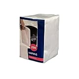 250 Zellstoff Servietten weiß 1/8 Falz, Tissueservietten 12 x 8,5 cm, für...