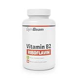 GymBeam Vitamin B2 (Kapseln) - 28 mg Riboflavin pro Tagesdosis,...