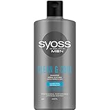 6er Pack - Syoss Men Shampoo - Clean & Cool - für normales bis schnell...