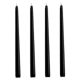 HEATSHAKING 4 Stück Teiliges Schwarze Taper mit Baumwolldocht Geruchlos...
