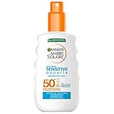 Garnier Sonnenschutz-Spray mit LSF 50+, Wasserfestes und rückstandsloses...