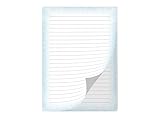 Briefpapier Design Motiv Ornament Muster Zierde blau pastell Briefblock...