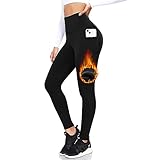 ACTINPUT Thermo Leggings Damen Gefütterte Thermoleggins High Waist...