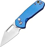 CJRB Pyrite Mini Blue Wharncliffe Alugriff Exklusives Taschenmesser J1933...