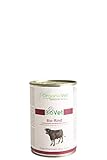 OrganicVet Katze Nassfutter BioVet Bio-Rind Mir Bio-Kartoffel, 6er Pack (6...