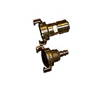 Set Adapter Klauenkupplung für Geka auf Stecker/Kupplung Druckluft DN 7.2,...