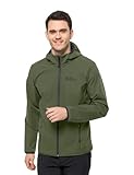 Jack Wolfskin Herren Bornberg Softshelljacke, greenwood, XL EU