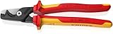 KNIPEX StepCut® XL Kabelscheren mit Stufenschnitt isolierender...