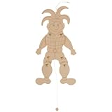 matches21 HOME & HOBBY Lustiger Hampelmann DIY Holz Bastelset für Kinder...