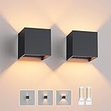 Klighten 2 Stücke LED Wandleuchte mit Austauschbarer G9 LED Lampe...
