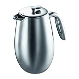 Bodum 1308-16 columbia Kaffeebereiter (Doppelwandig, Edelstahl,...
