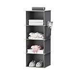 YOUDENOVA Hängeregal Stabiler Hängeorganizer Kleiderschrank Organizer...