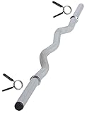 Curlstange SZ Hantelstange Curl Stange 1,3m lang Belastbar 90 Kg 30mm