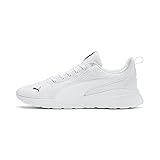 PUMA Unisex Anzarun Lite Niedrig, Puma White-Puma White, 44.5 EU