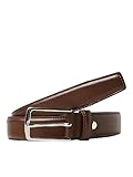 JACK & JONES Herren Legerer Echtleder Gürtel | Klassischer Leather Belt |...