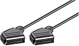 Goobay 11702 Scart Kabel / Audio-/Videokabel / Scartstecker (21-Pin) auf...