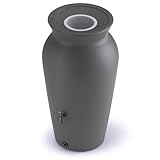 YourCasa Regentonne 120-230 Liter [DropCatcher] mit Filterkorb & Wasserhahn...