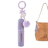 Plüsch-Schlüsselanhänger-Parfümflasche, 5 ml, süßer Duftbehälter,...