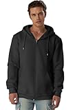 Smith & Solo Hoodie Herren Reißverschluss – Sweatjacke Kapuzenjacke...