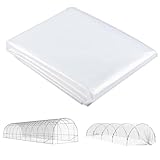 Outsunny Gewächshausfolie 6x10 m wasserdicht Gartenfolie mit UV Schutz,...