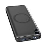 BRENCIL Power Bank, 27000 mAh Tragbares Ladegerät Powerbank, 20 W...