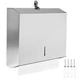 DBREAKS Edelstahl Papierhandtuchspender, 28.3 * 26.3 * 10CM...