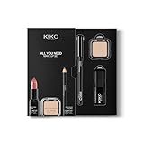 KIKO Milano All You Need Make Up Set, Make-Up-Set Mit Lippenstift,...