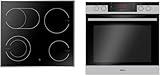 Amica Einbauherd Set | XXL Backofen | Glaskeramik Kochfeld mit...
