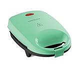Nostalgia MyMini Persönlicher Sandwichmaker, Antihaft-Panini-Presse,...