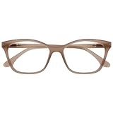 OPULIZE KAT Lesebrille - Cat-Eye Katzenaugen-Fassung - Matt Taupe - Herren...