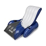 Intex Floating Recliner Lounge - Aufblasbarer Badelounge, mehrfarbig, 180 x...