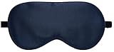 LaCourse 100% Schlafmaske Seide Bio zum Schlafen mit Reisetasche. Beide...