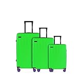 ETERNITIVE - Hartschale Koffer Set 3-teilig | Reisekoffer aus ABS Gepäck...