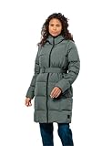 Jack Wolfskin Damen Frozen Lake Coat W Daunenmantel, Slate Green, L EU