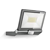 Steinel LED-Außenstrahler XLED ONE XL S Anthrazit, 180°-Bewegungsmelder,...