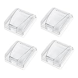 Gatuida 4Stücke wasserdichte Box für Wandschalter Spritzschutz für...
