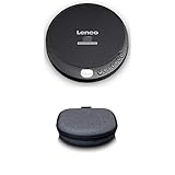 Lenco CD-200 Discman mit Anti-Schock, Hörbuchfunktion, LCD & Kopfhörer +...