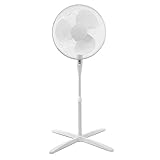 ito electronics ito Standventilator 40 cm Durchmesser weiß-oszillierend +...