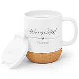 GRAVURZEILE Bedruckte Tasse - Wunschtext V1 - Personalisiert mit Name &...